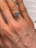 Помолвочное кольцо из белого золота с бриллиантом (058380)