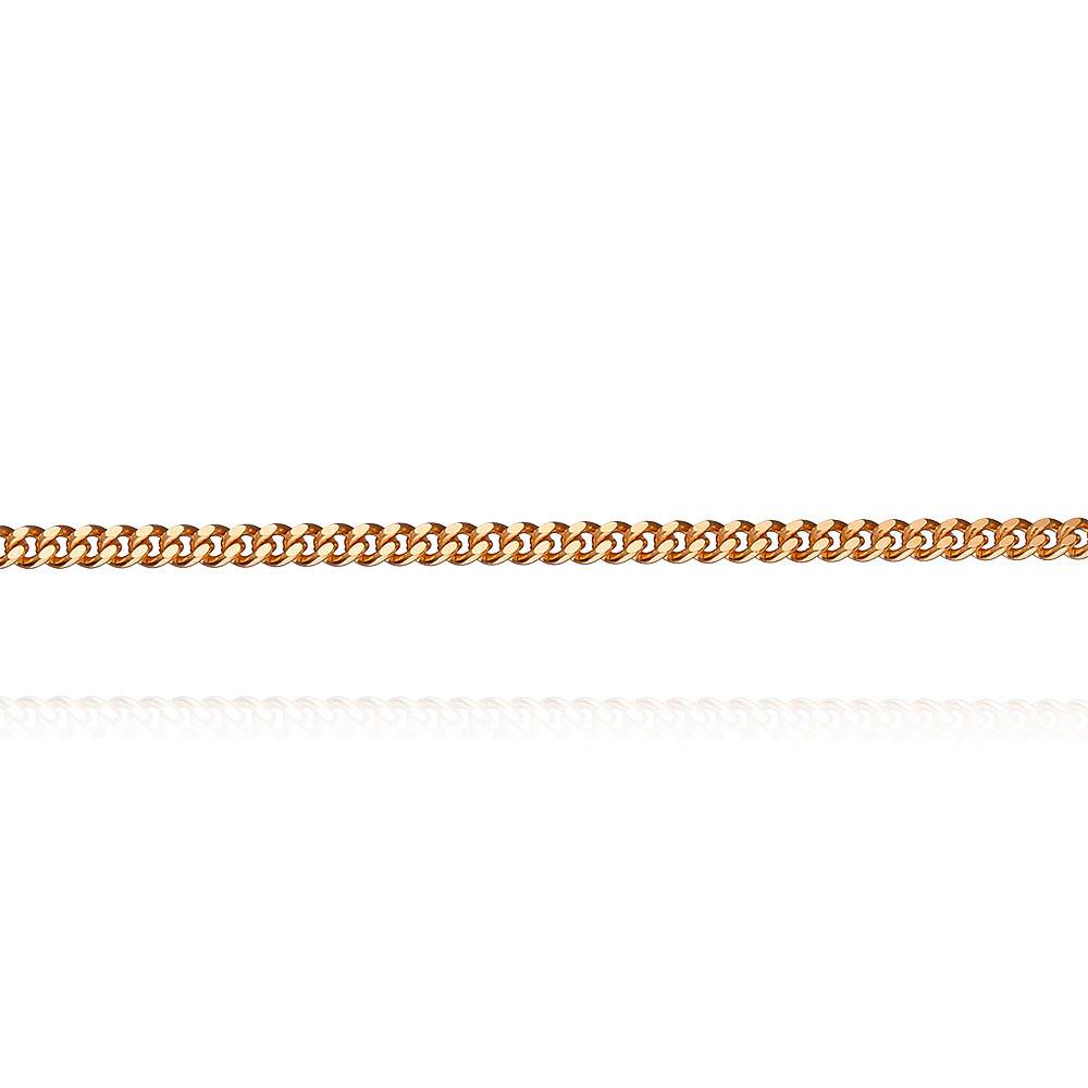 Цепь из красного золота, плетение Панцирное (044273)