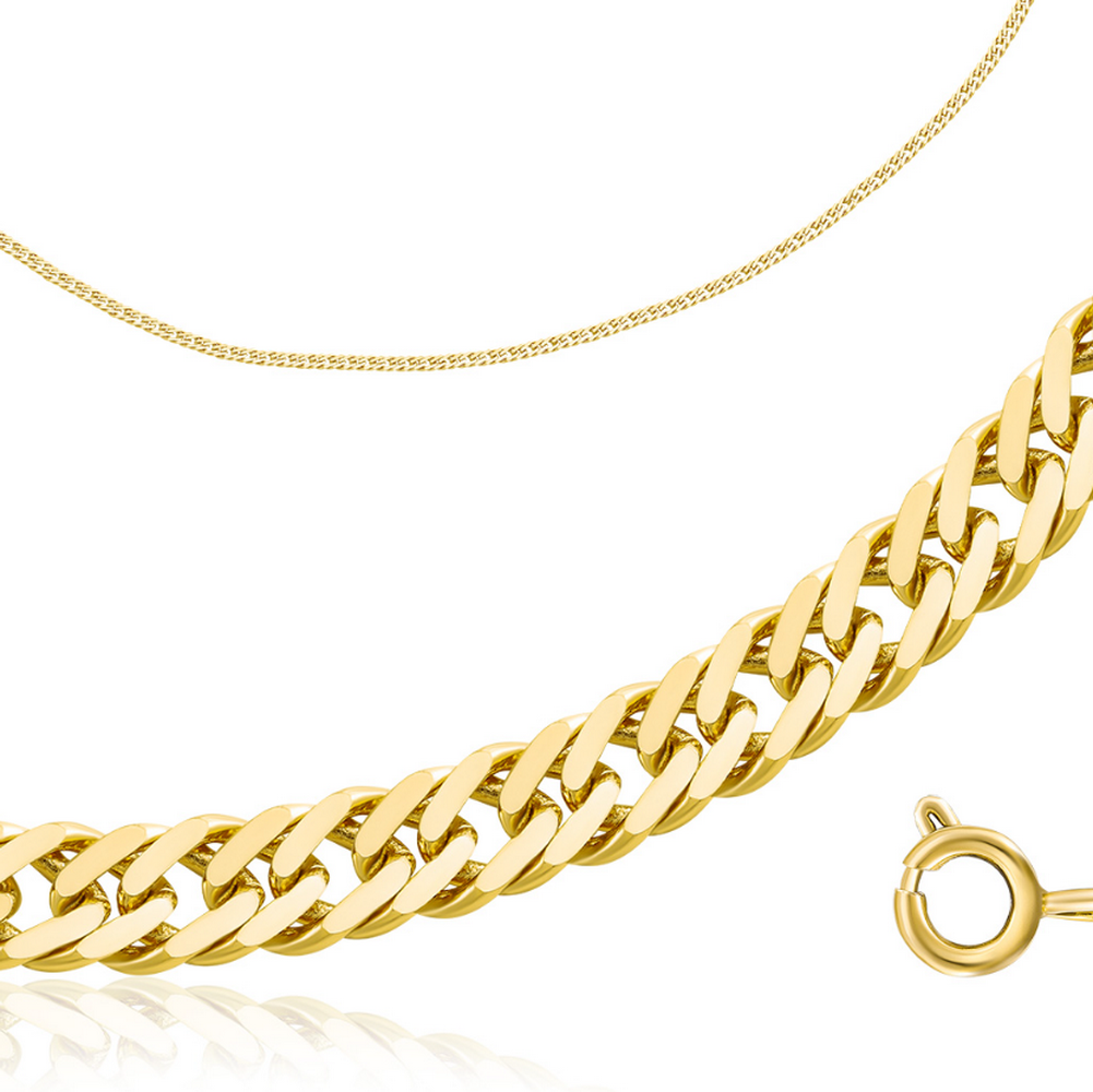 Цепь из жёлтого золота, плетение 