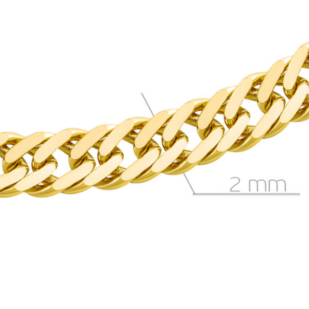 Цепь из жёлтого золота, плетение 