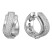 Серьги из белого золота с бриллиантами (049769)