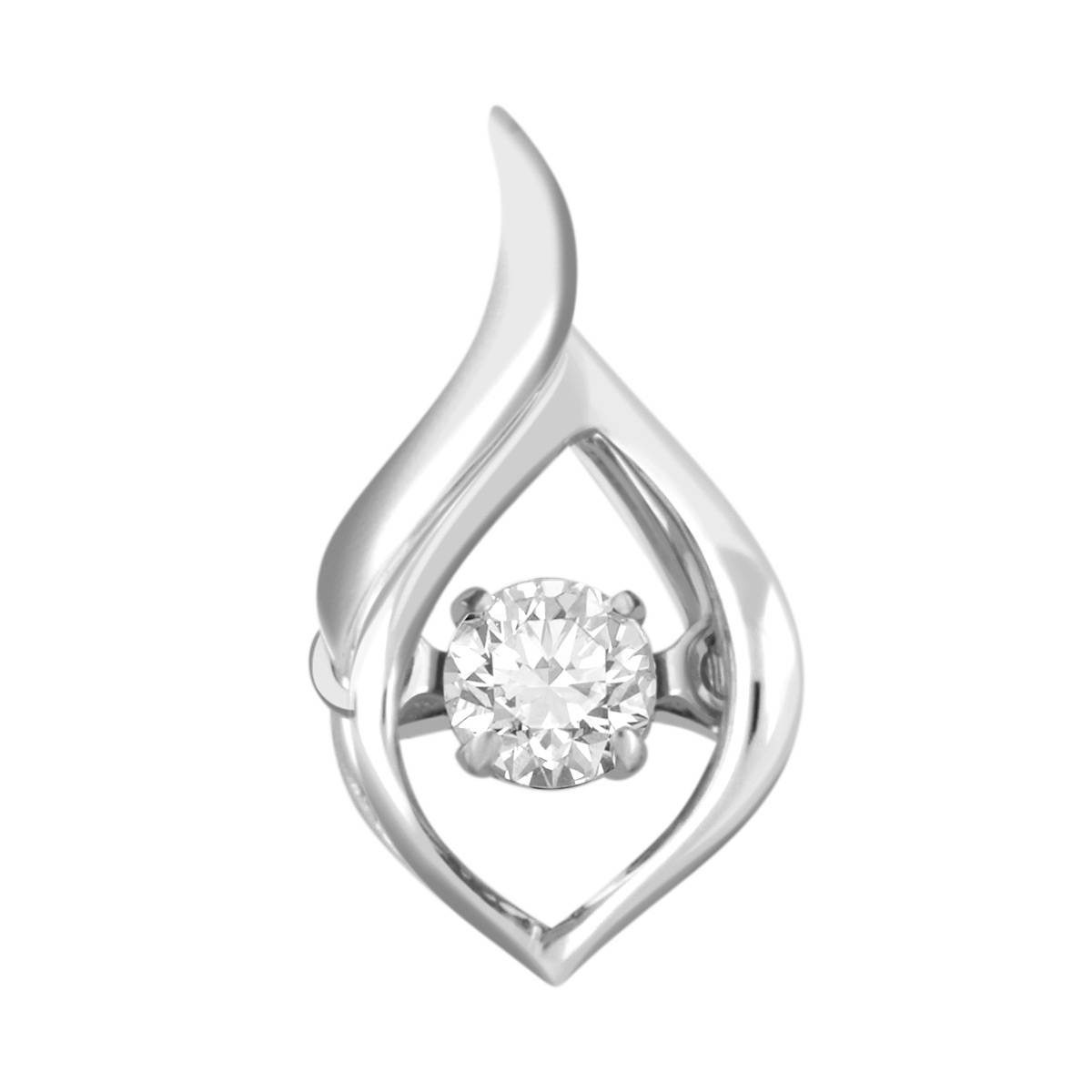 Кулон из белого золота с 