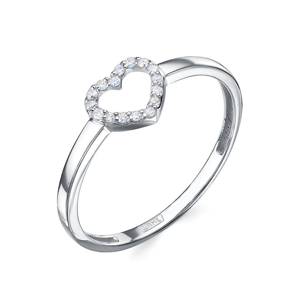 Кольцо из платины с бриллиантами 