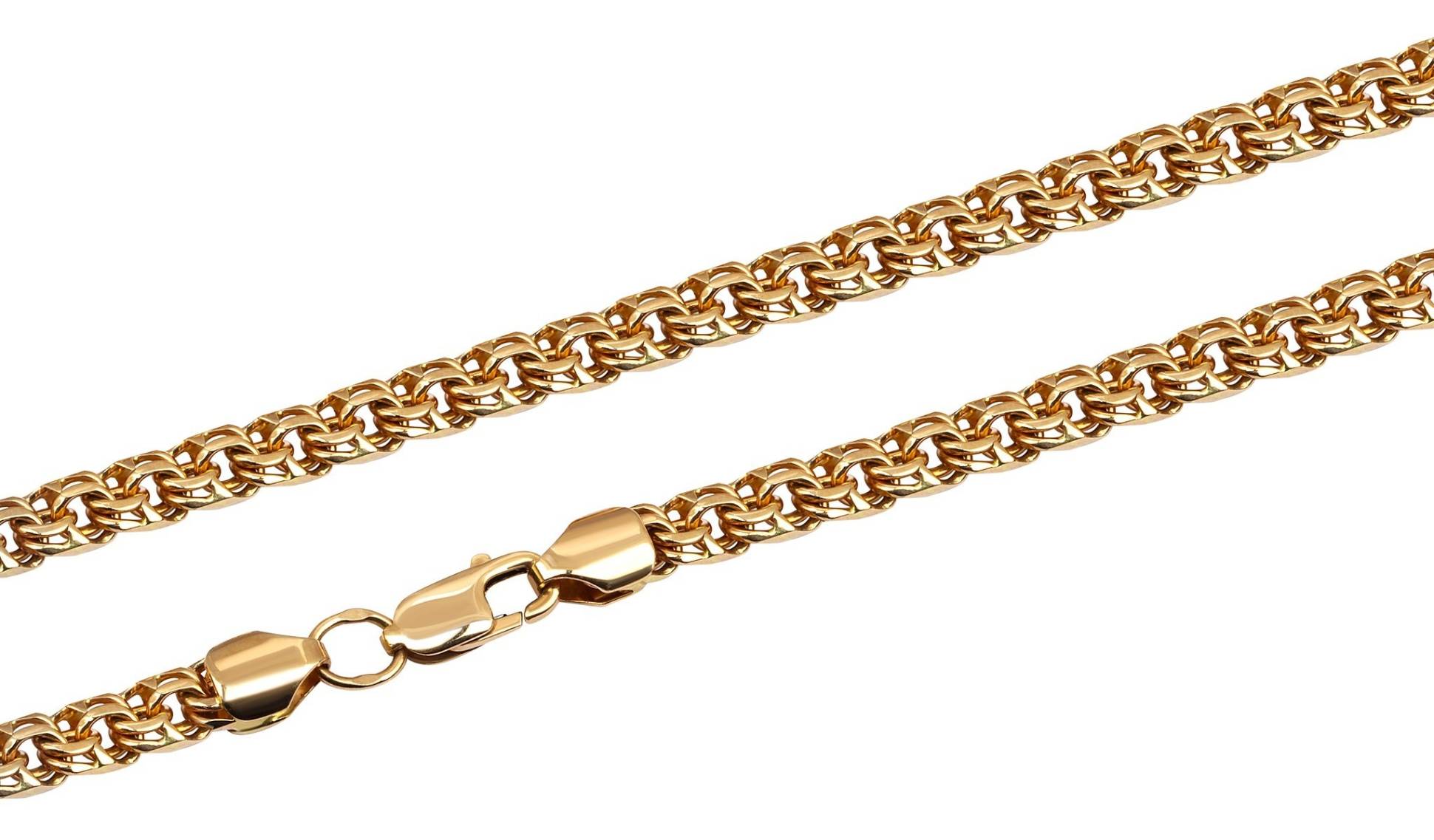 Цепь из красного золота, плетение 