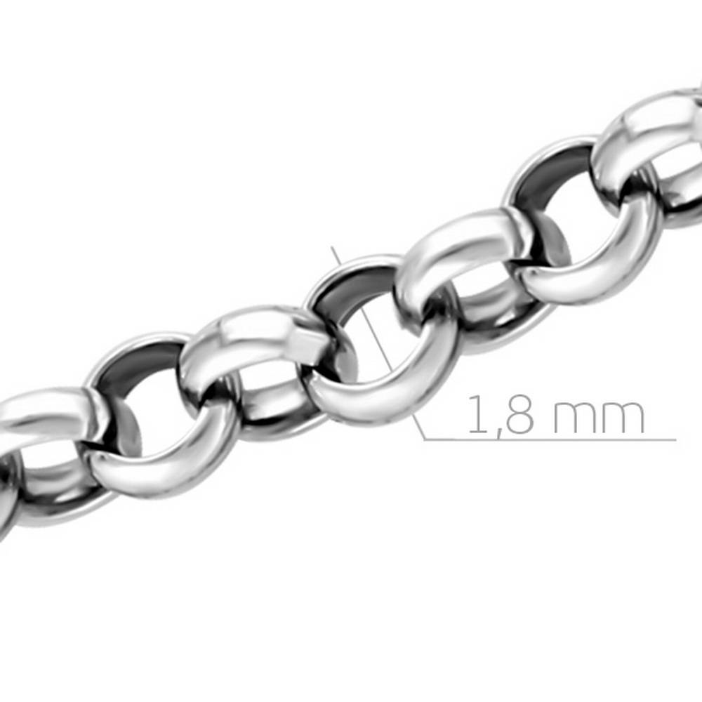 Цепь из белого золота, плетение 