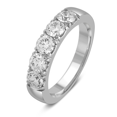 Кольцо из белого золота с бриллиантами &quot;Crivelli&quot; (052632)